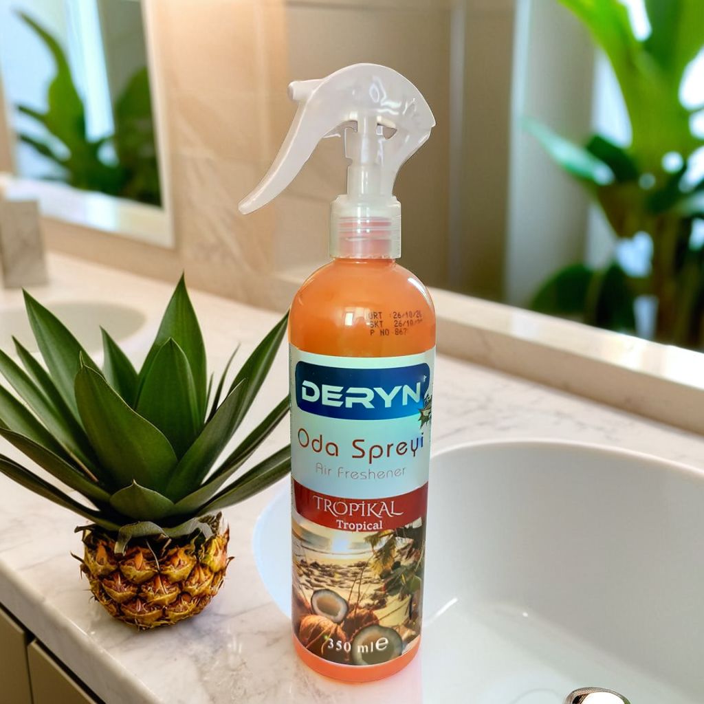 Tropikal Kokulu Oda Spreyi 350 ml - Ferahlatıcı tropikal koku